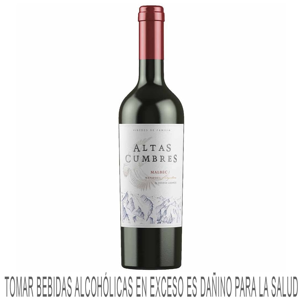 Vino Tinto LAGARDE Malbec Botella 750ml
