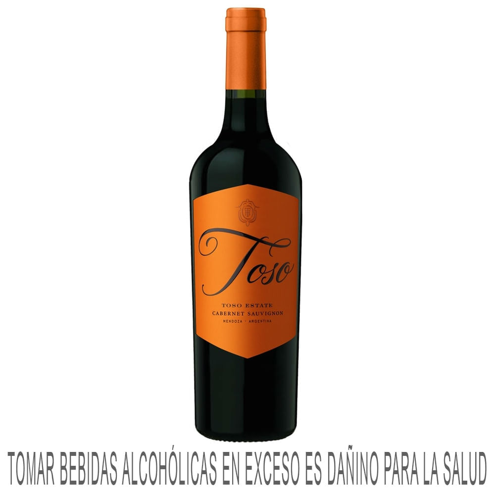 Vino Tinto PASCUAL TOSO Cabernet Sauvignon Botella 750ml