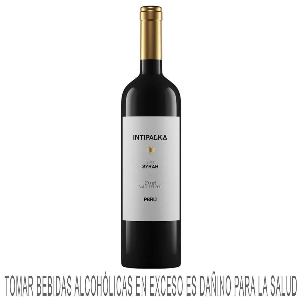 Vino Tinto INTIPALKA Syrah Botella 750ml