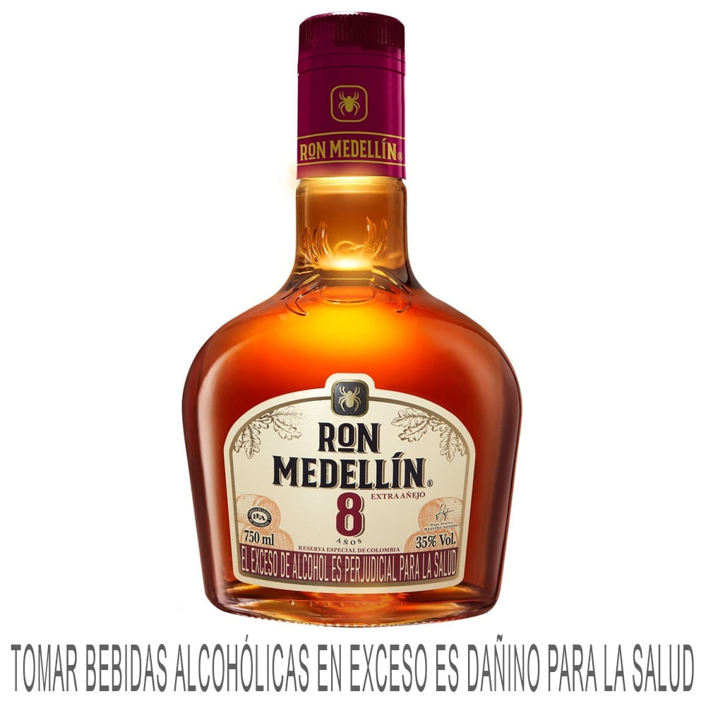 Ron MEDELLÍN 8 Años Botella 750ml
