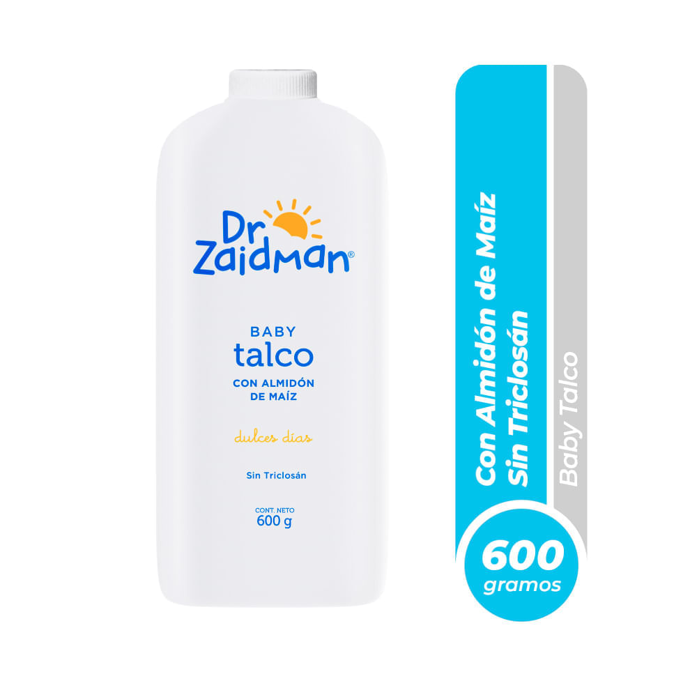 Talco para Bebé DR ZAIDMAN Frasco 600g