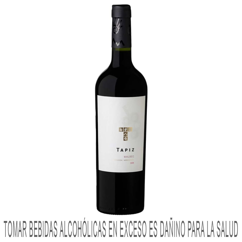Vino Tinto TAPIZ Classic Malbéc Botella 750ml