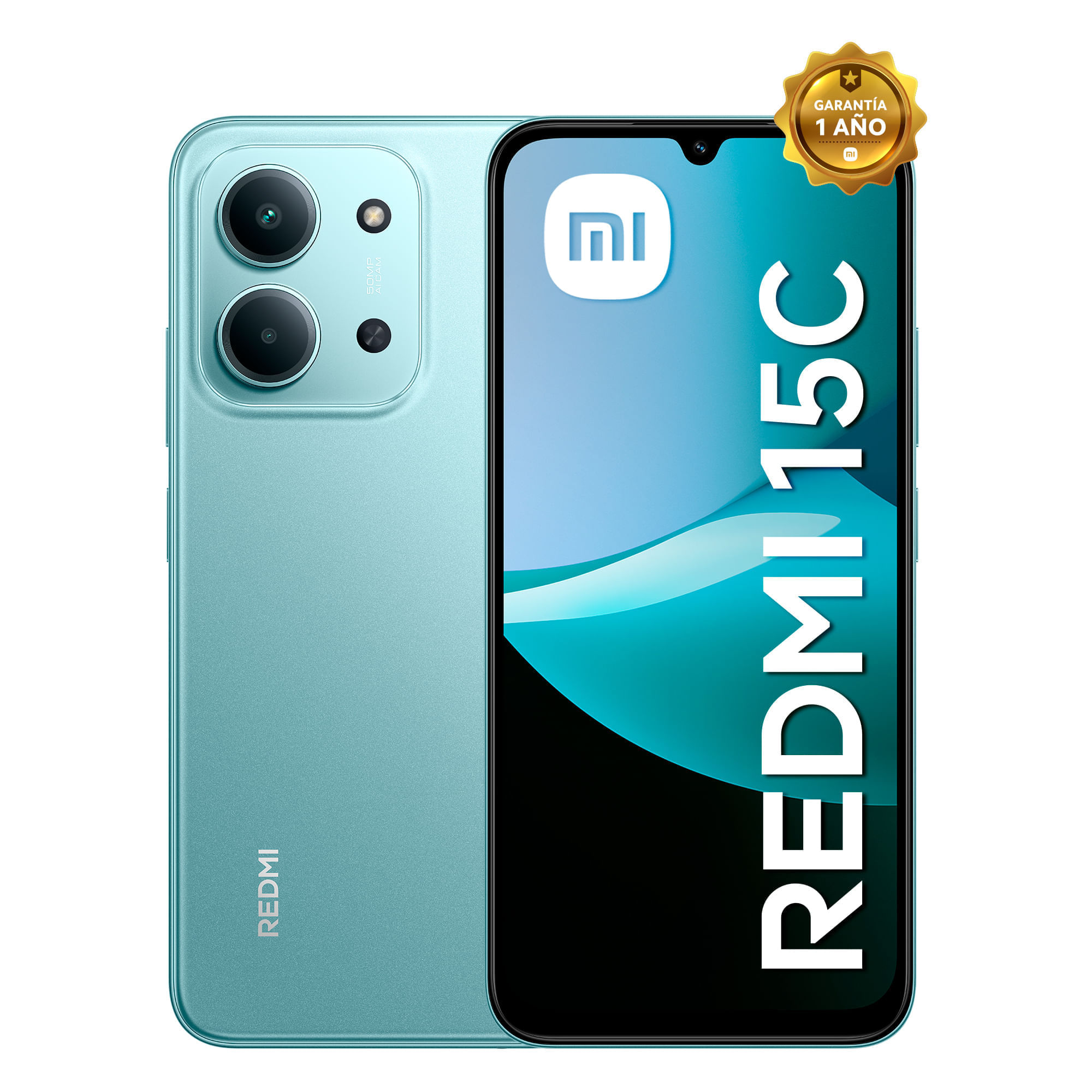 Smartphone XIAOMI Redmi 15C 6.9"" 4GB 128GB 50MP Verde