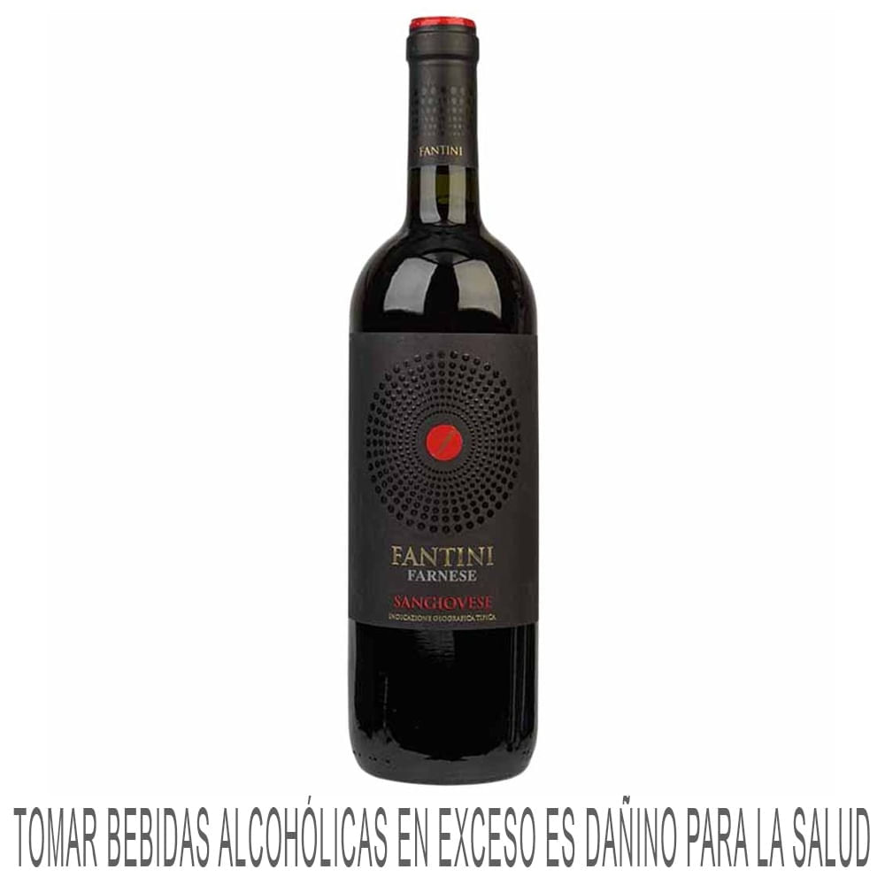 Vino Tinto FANTINI FARNESE Sangiovese Botella 750ml