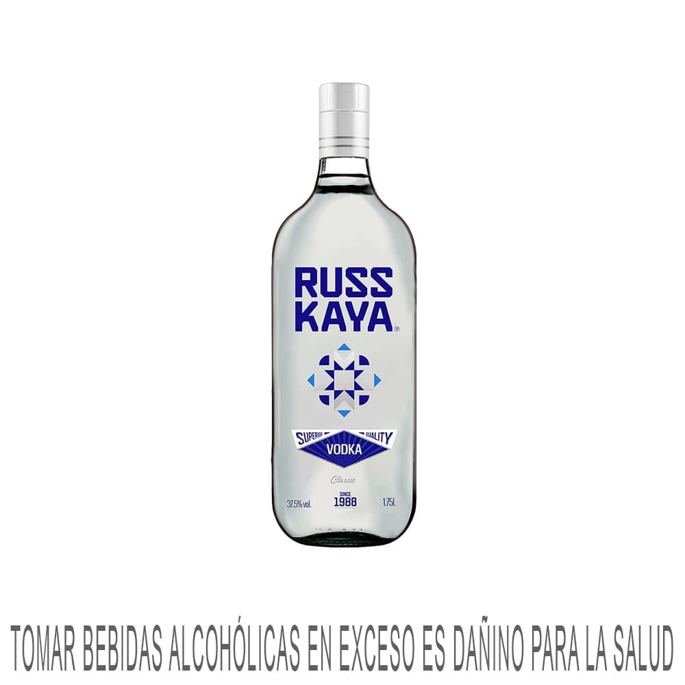 Vodka RUSSKAYA Botella 1.75L
