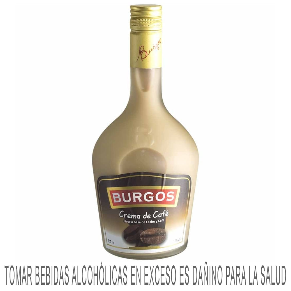 Licor de Crema BURGOS Café Botella 750ml
