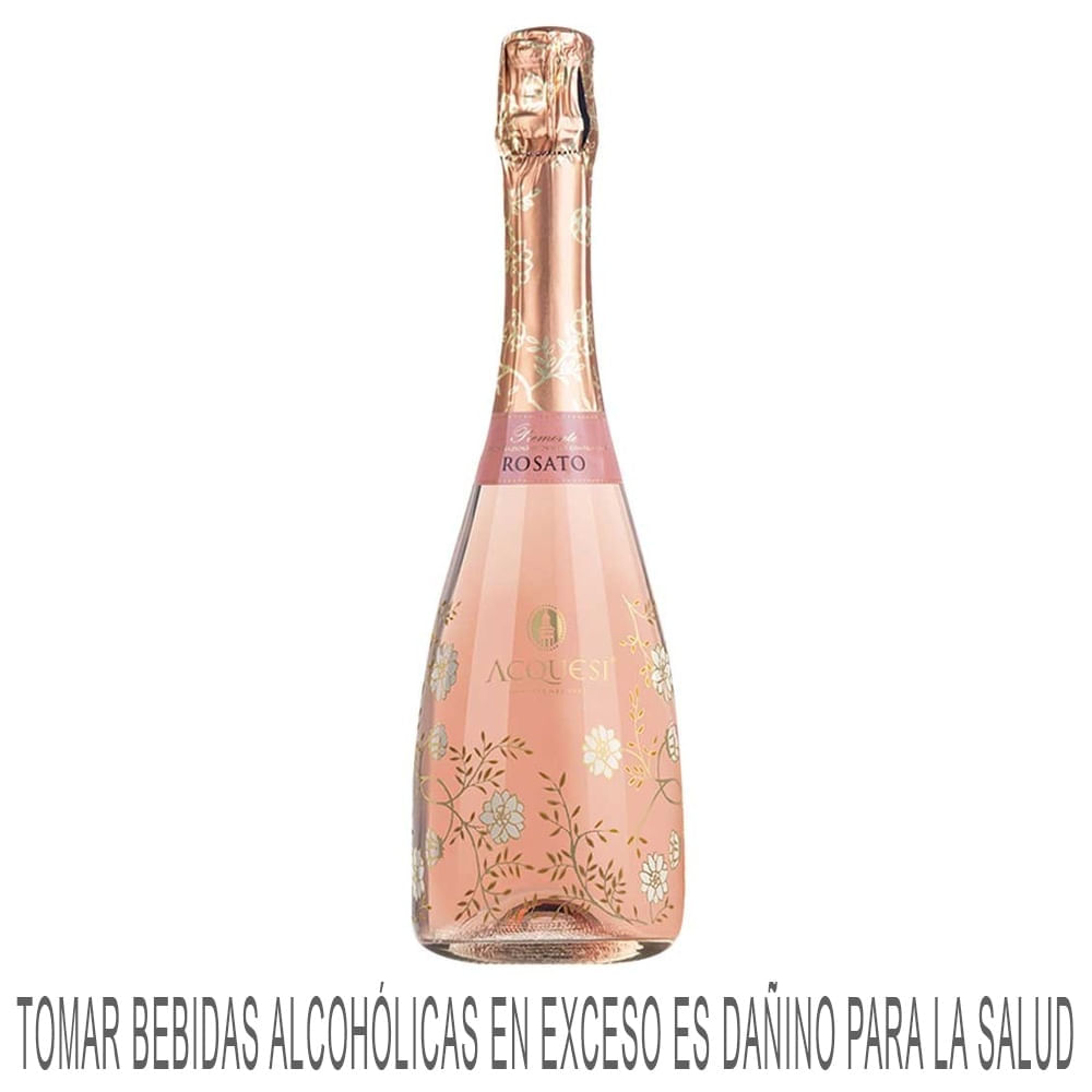 Espumante ACQUESI Rosato Botella 750ml