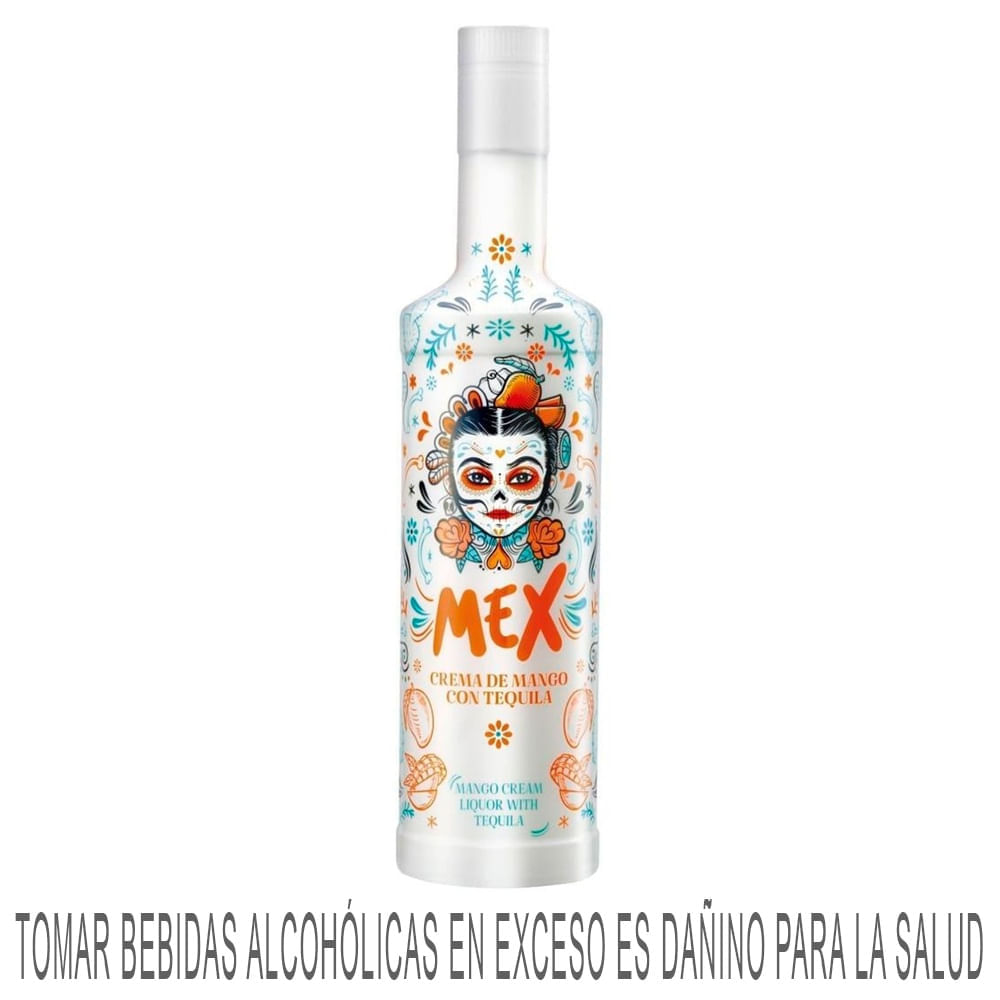 Licor de Fresa MEX CREAM Botella 700ml