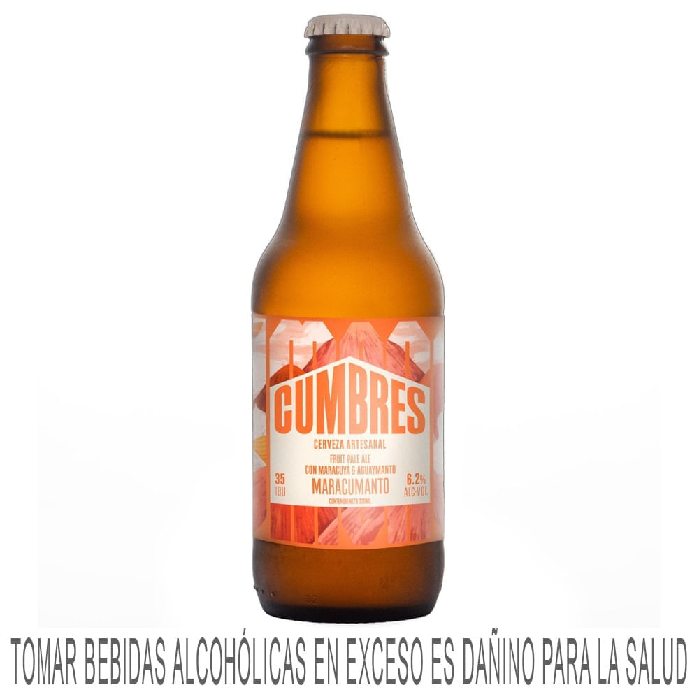 Cerveza CUMBRES Maracumanto Botella 330ml