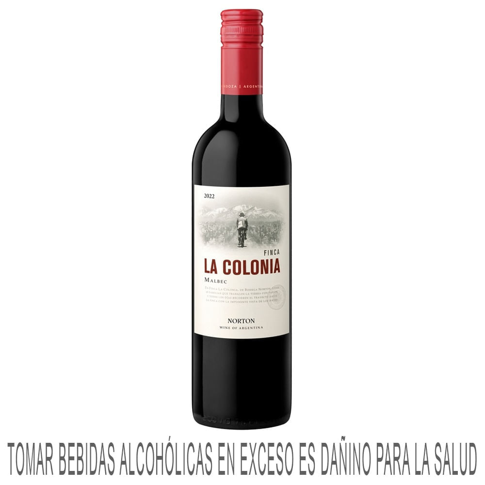 Vino Tinto FINCA LA COLONIA Malbec Botella 750ml