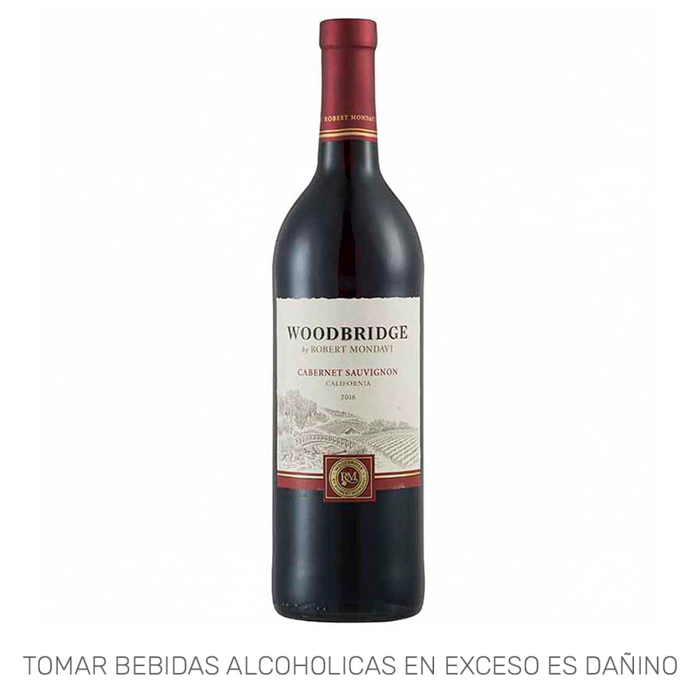 Vino Tinto ROBERT MONDAVI Cabernet Sauvignon Botella 750ml