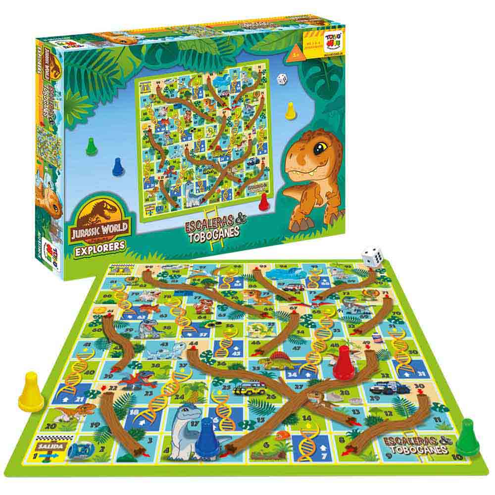 Juego de escalera TOYNG Jurassic AUJ-85560-JE