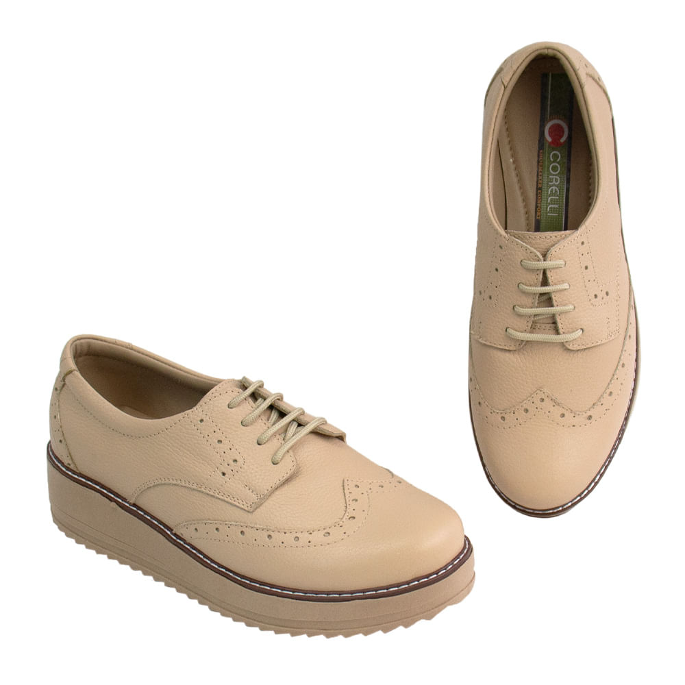 Oxford Plataforma Mujer Corelli Mia Pele Talla 35