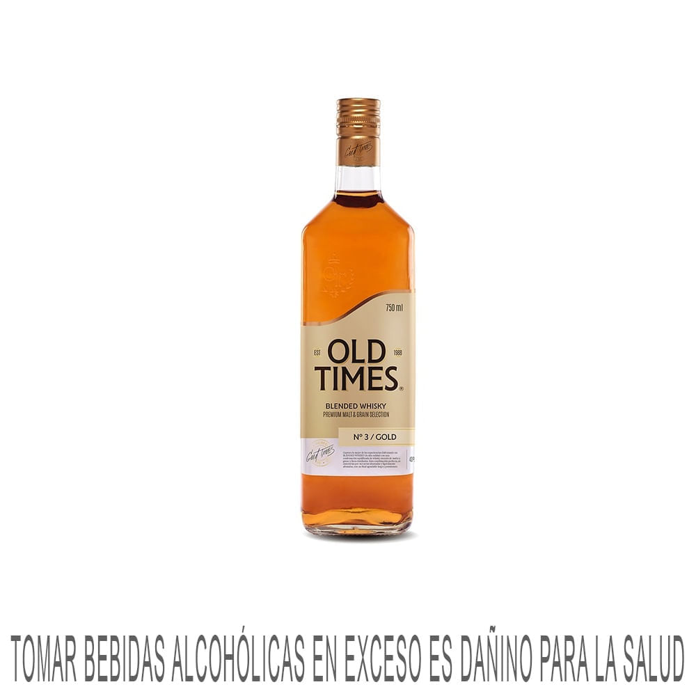 Whisky OLD TIMES Gold Botella 750ml