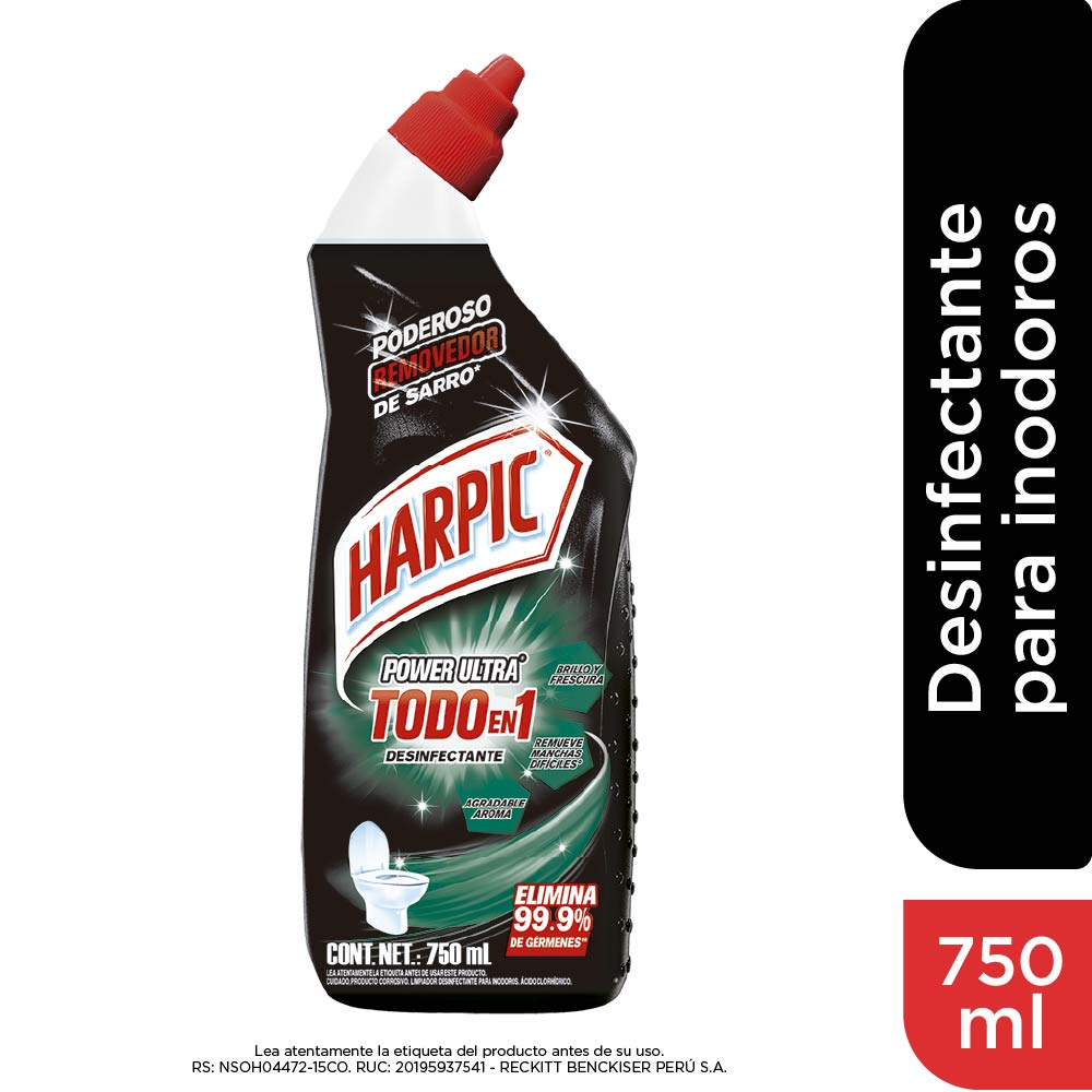 Desinfectante Líquido HARPIC Plus Botella 750ml