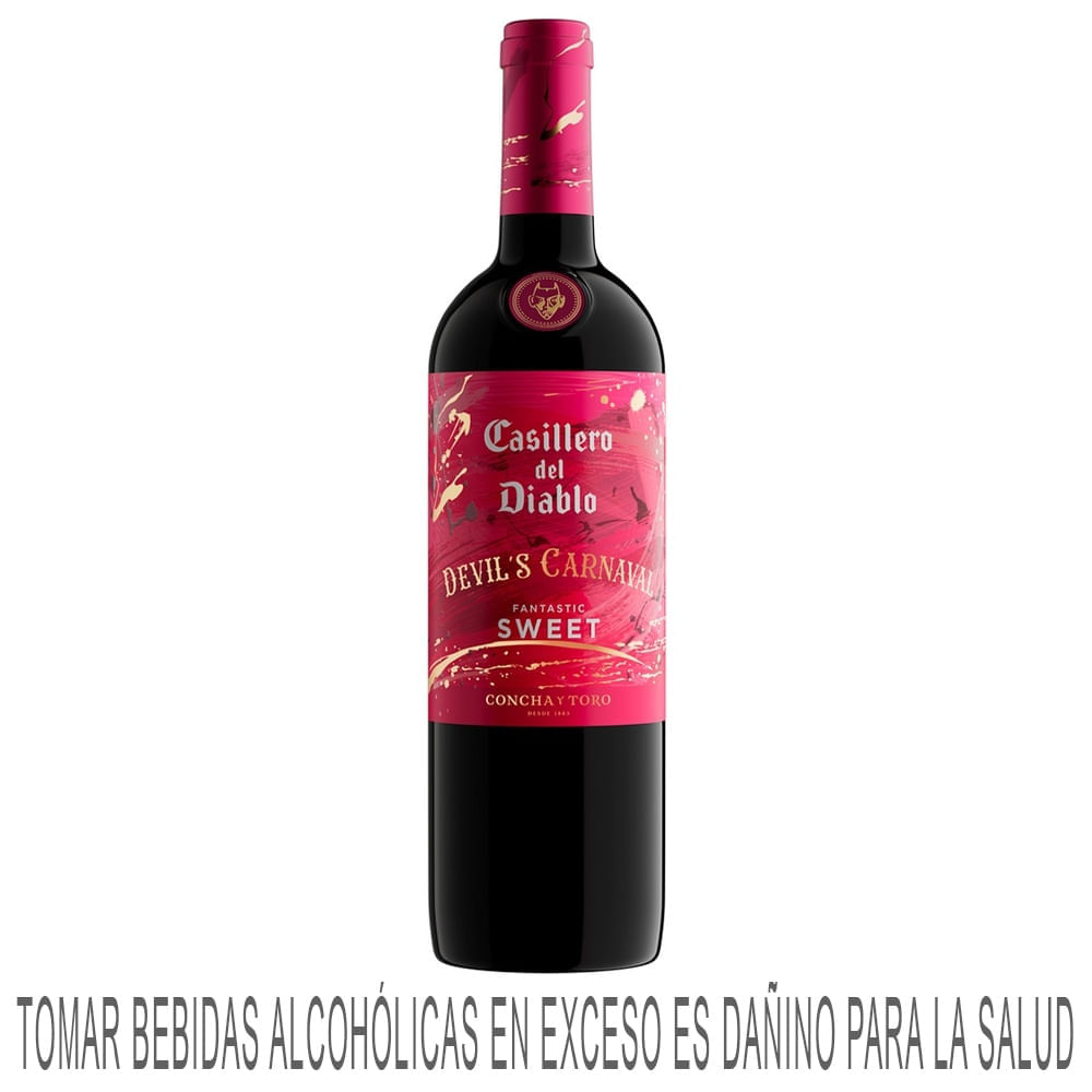 Vino Tinto CASILLERO DEL DIABLO Carnaval Devils Fantastic Botella 750ml