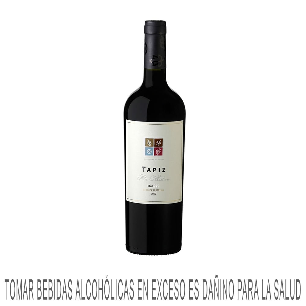 Vino Tinto TAPIZ Alta Colección Malbec Botella 750ml