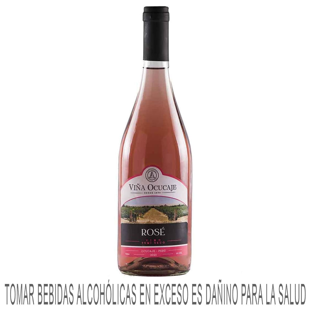 Vino Rosé OCUCAJE Rosé Semi Seco Botella 750ml
