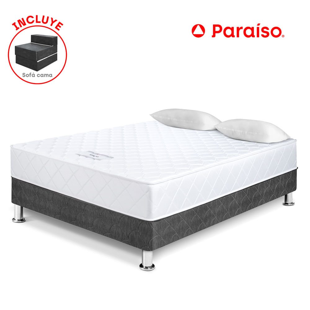 Cama Milano 2 plazas + Sofá Cama