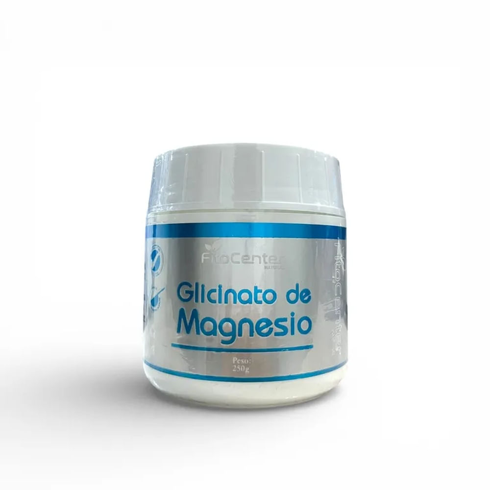 Glicinato de Magnesio 250 g Fitocenter – Suplemento Mineral en Polvo