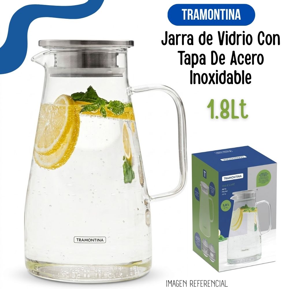 Jarra De Vidrio TRAMONTINA 1.8 Litros