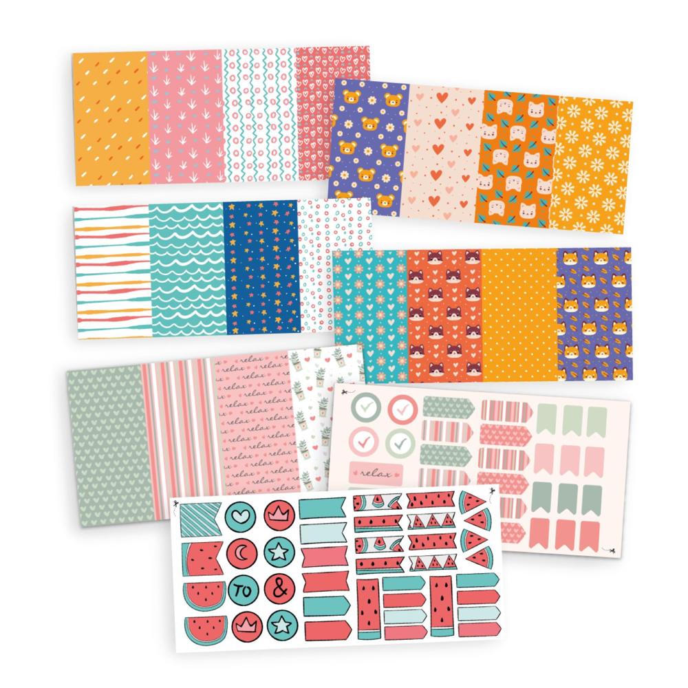 Set de papeles decorativos Ingenial Mila x 14 unds.
