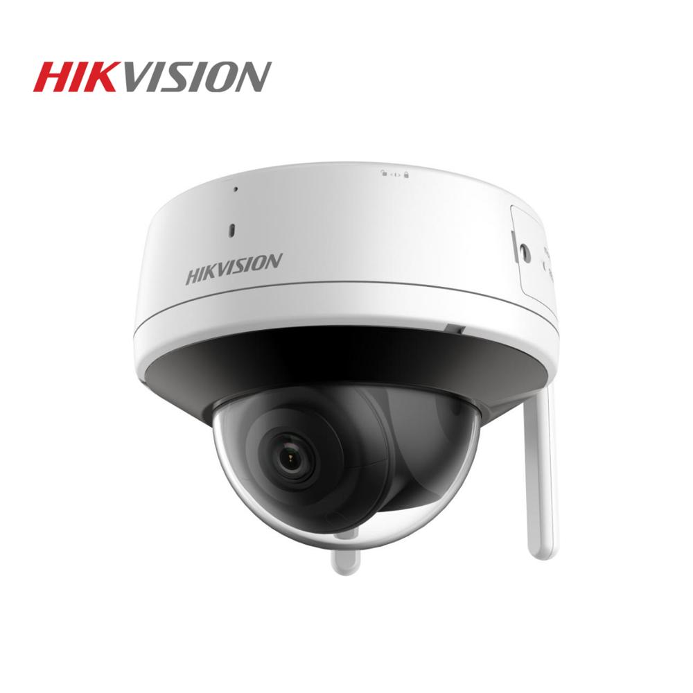 Cámara IP Domo Wi-Fi Exterior Hikvision 2MP IR 10m con Audio Bidireccional DS-2CV2U21FD-IW