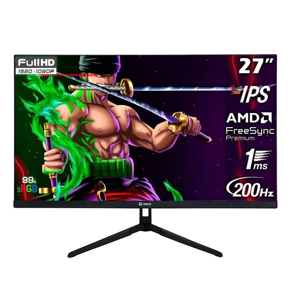 Monitor Teros Gaming TE-2786G, 27"" FHD IPS, 200Hz, 1ms