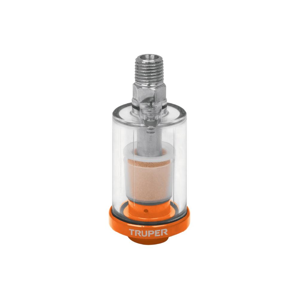 Filtro separador de agua y aceite cuerda 1 4pulg NPT TRUPER - 19027