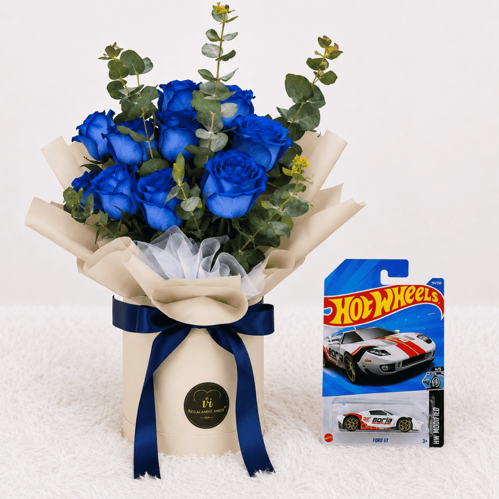 Ramo Bella Rosas azules - Hotwells