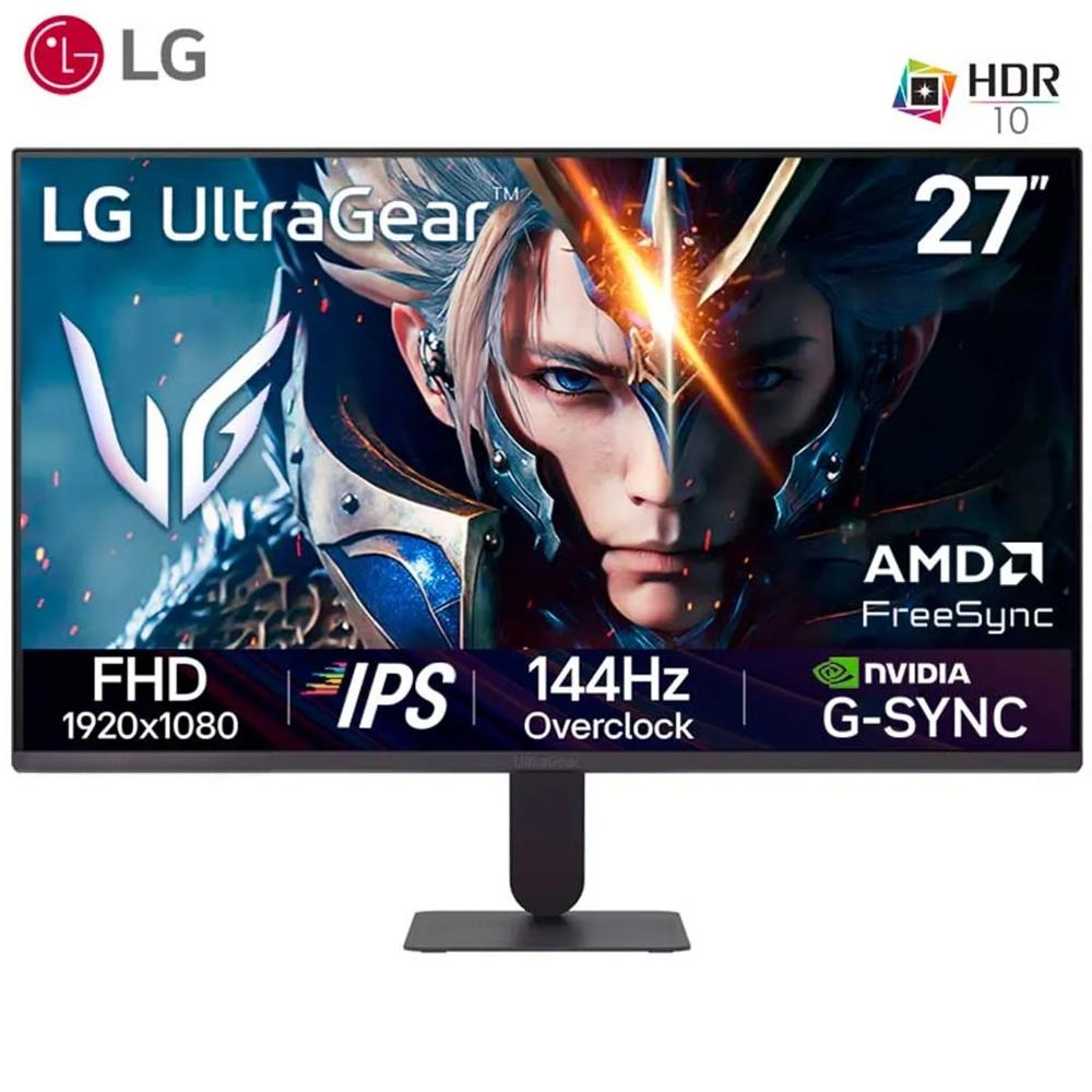 Monitor LG Gaming Ultragear 27G411A-B, 27"" FHD IPS, 144Hz, 5ms