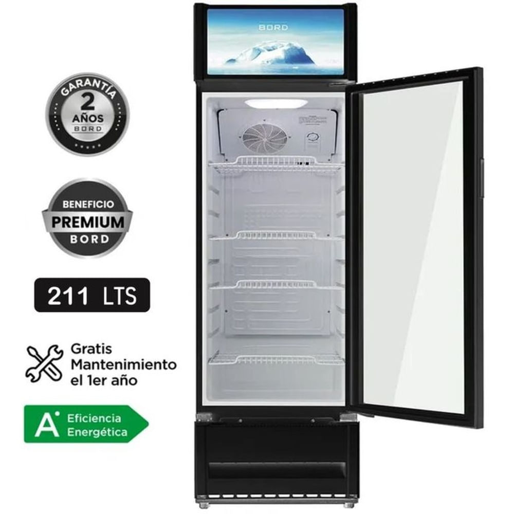 Exhibidora Bord Vertical 211LT EX211-M Blanco
