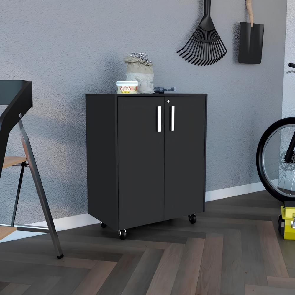 Archivador Joyce 2 puertas Negro | Masiva Home