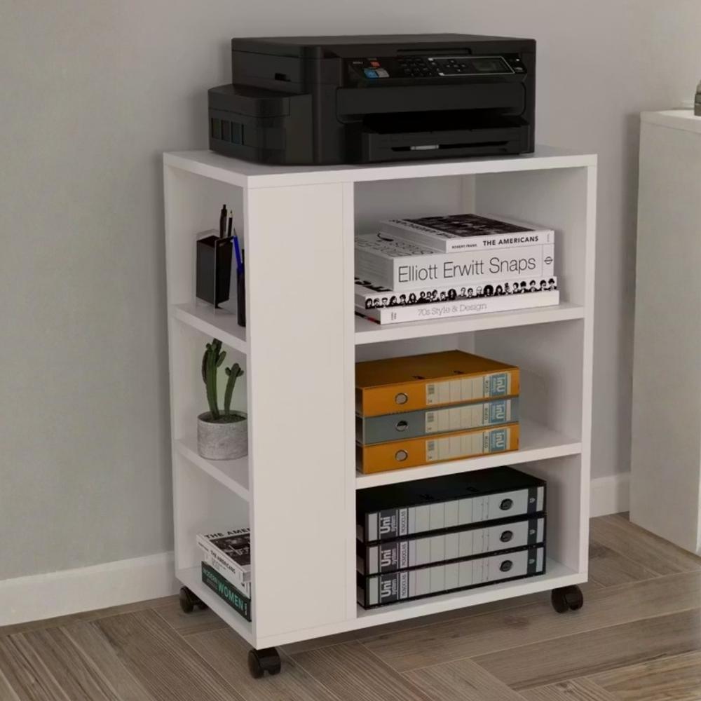Archivador Zhouji 4 repisas Blanco | Masiva Home