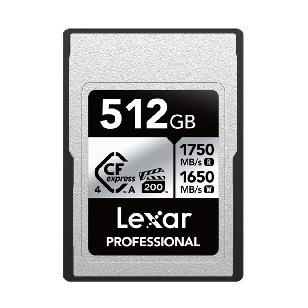 Memoria CFexpress 4.0 Lexar Professional 512GB Type A - Silver Series - R1750mb - W1650mb