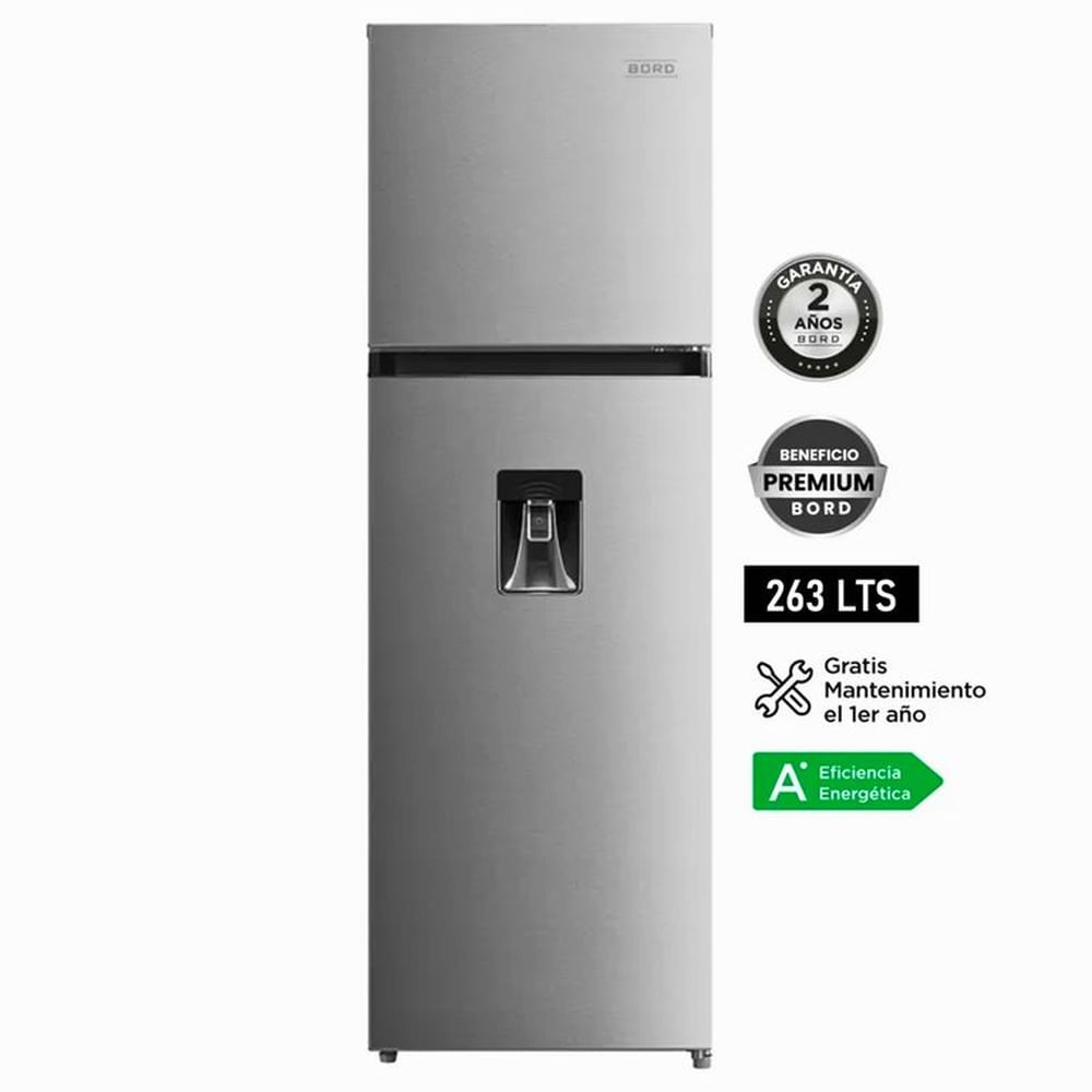 Refrigeradora Bord Inverter 263L REINV263NFSD-M
