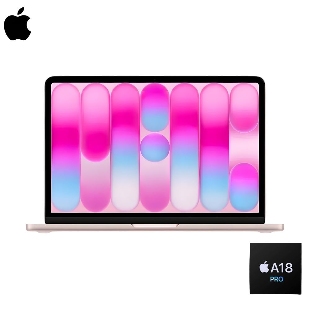 MacBook Neo Apple 8GB 256GB SSD ultradelgada Touch ID pantalla Liquid Retina Blush