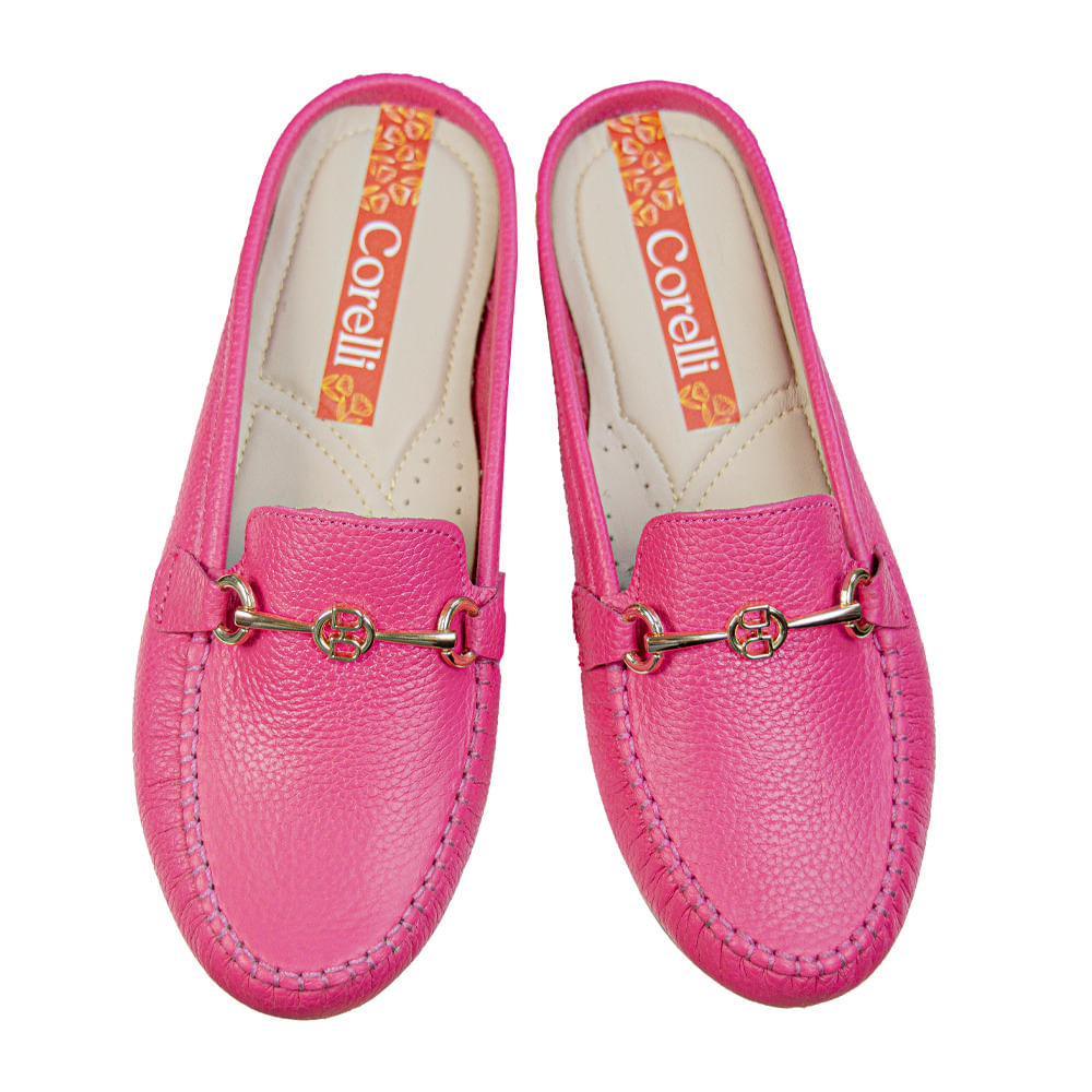 Zueco Chato Mujer Corelli Mara Fucsia Talla 36