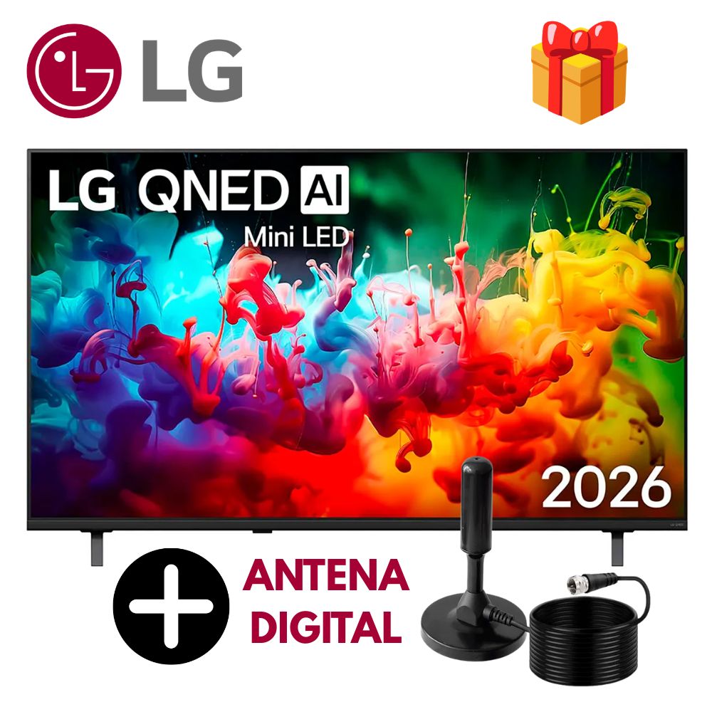 TELEVISOR LG 55 QNED MINILED MOD 55QNED65BSA MAS ANTENA DIGITAL
