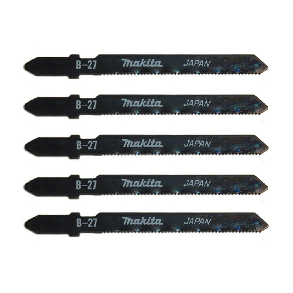 Sierra Para Calar Tipo T Metal Inox HSS 5Pz Makita A-85787  -  Negro