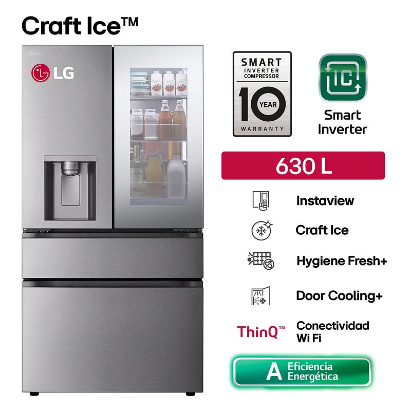 Refrigeradora LG 630Lt GM81SXD