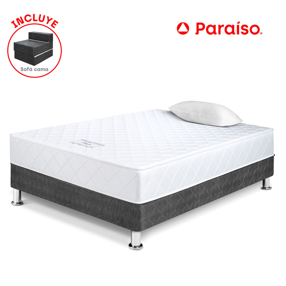 Cama Milano 1.5 plazas + Sofá Cama
