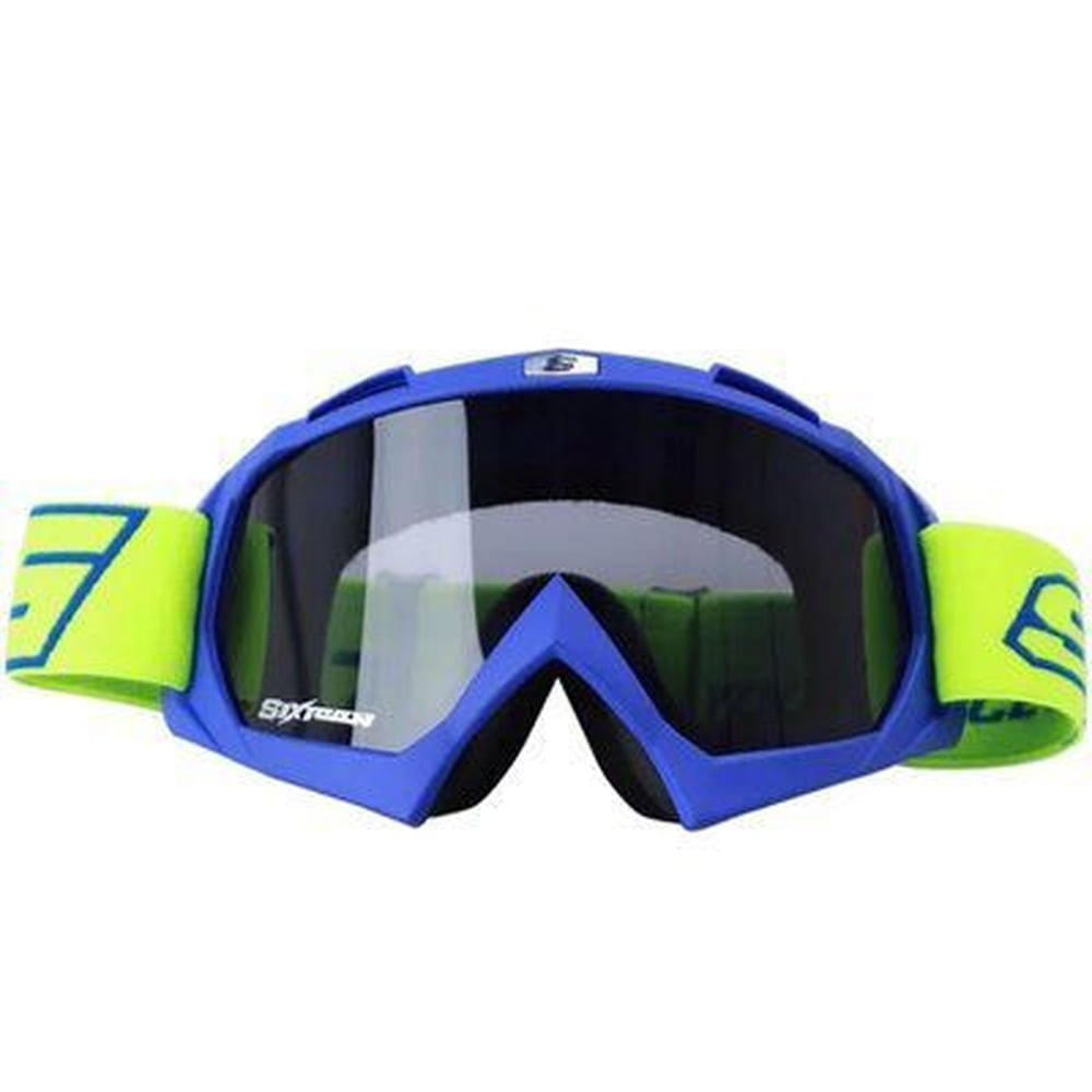 GAFAS CROSS SH-16 EVO AZULAMA VISOR HUM Azul