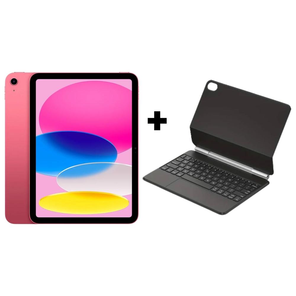 IPad 11va Gen 2025 11 128GB A16 Wi-Fi Rosado - Ipad 11 . Teclado Premium Negro