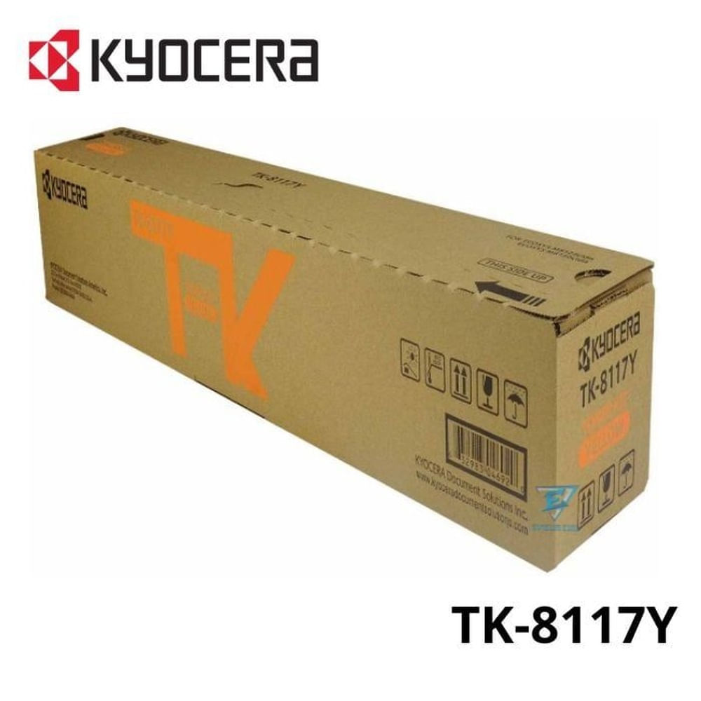 TONER KYOCERA TK-8117Y YELLOW AMARILLO ORIGINAL
