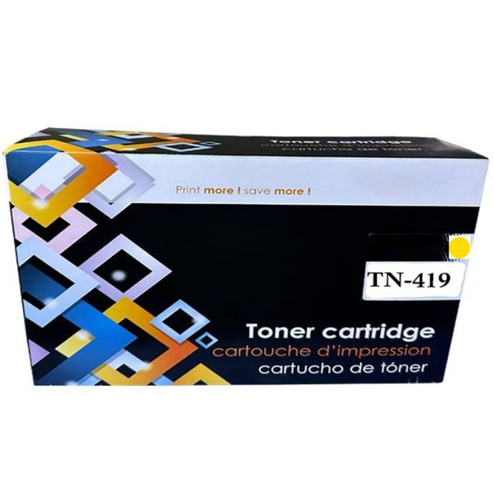 TONER BROTHER TN-419 COMPATIBLE COLOR AMARILLO
