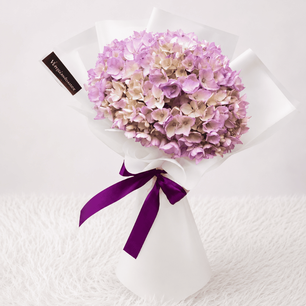 Ramo de 1 Hortensia Morada - Lila