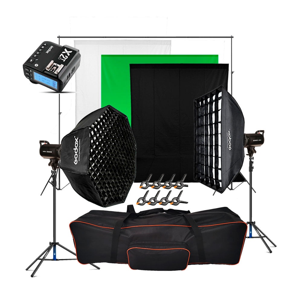 Combo Flash de Estudio 1 SK300II-V PARA NIKON