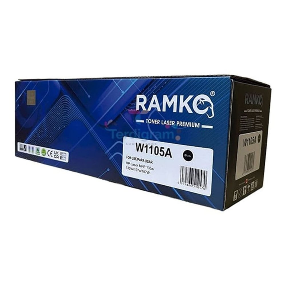 TONER COMPATIBLE HP 105A W1105A NEGRO
