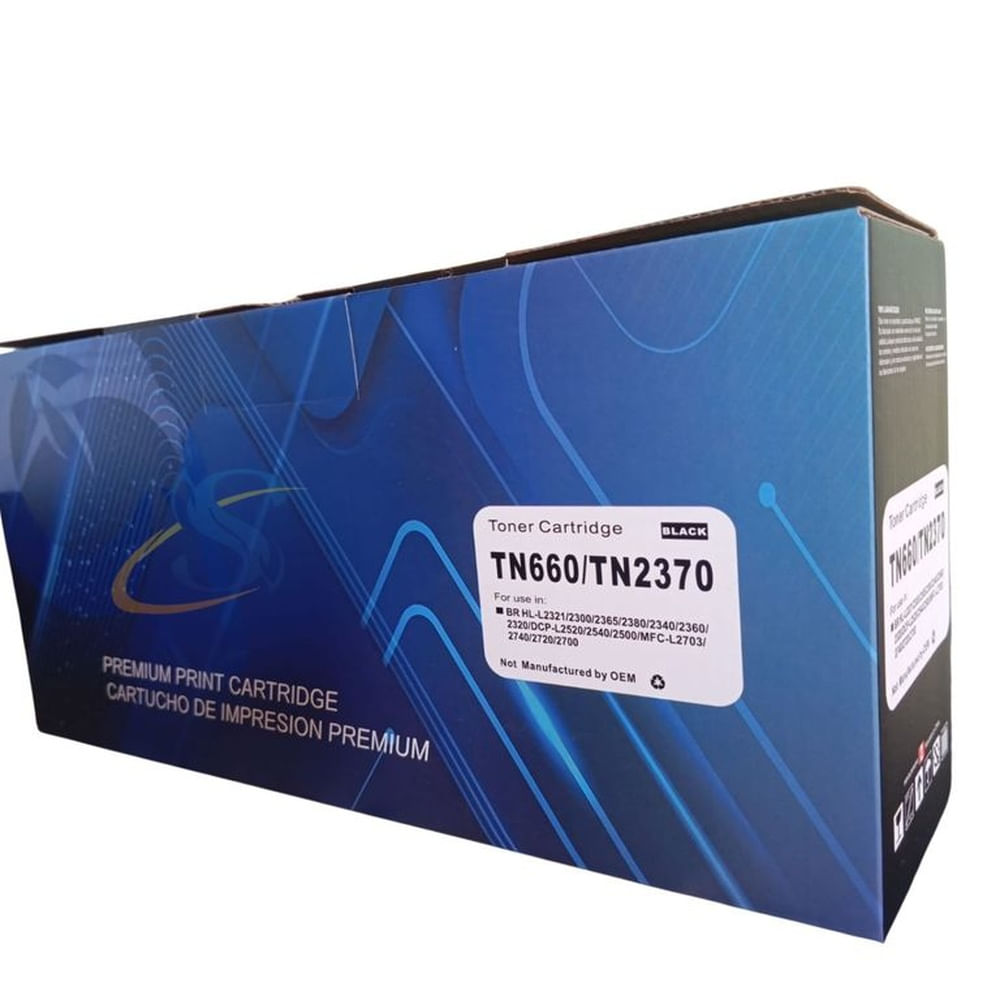 TONER TN-2370 BROTHER COMPATIBLE DE ALTO RENDIMIENTO